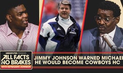 Michael Irvin tells unbelievable Dallas Cowboys, Jimmy Johnson story | All Facts No Brakes